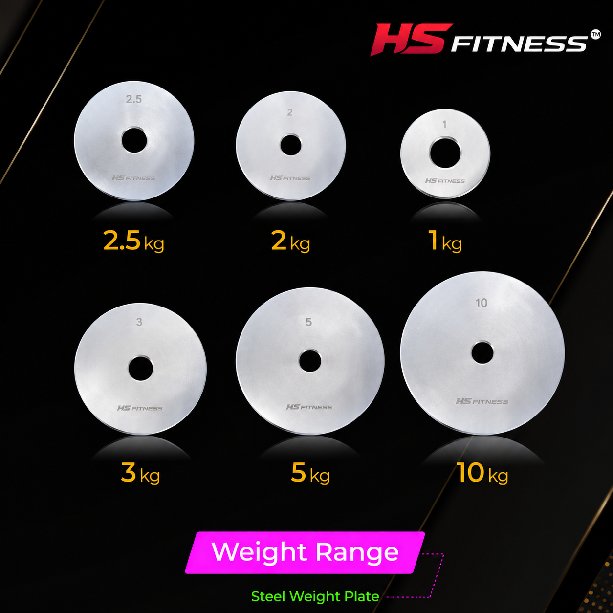 Steel Weight Plate -31mm